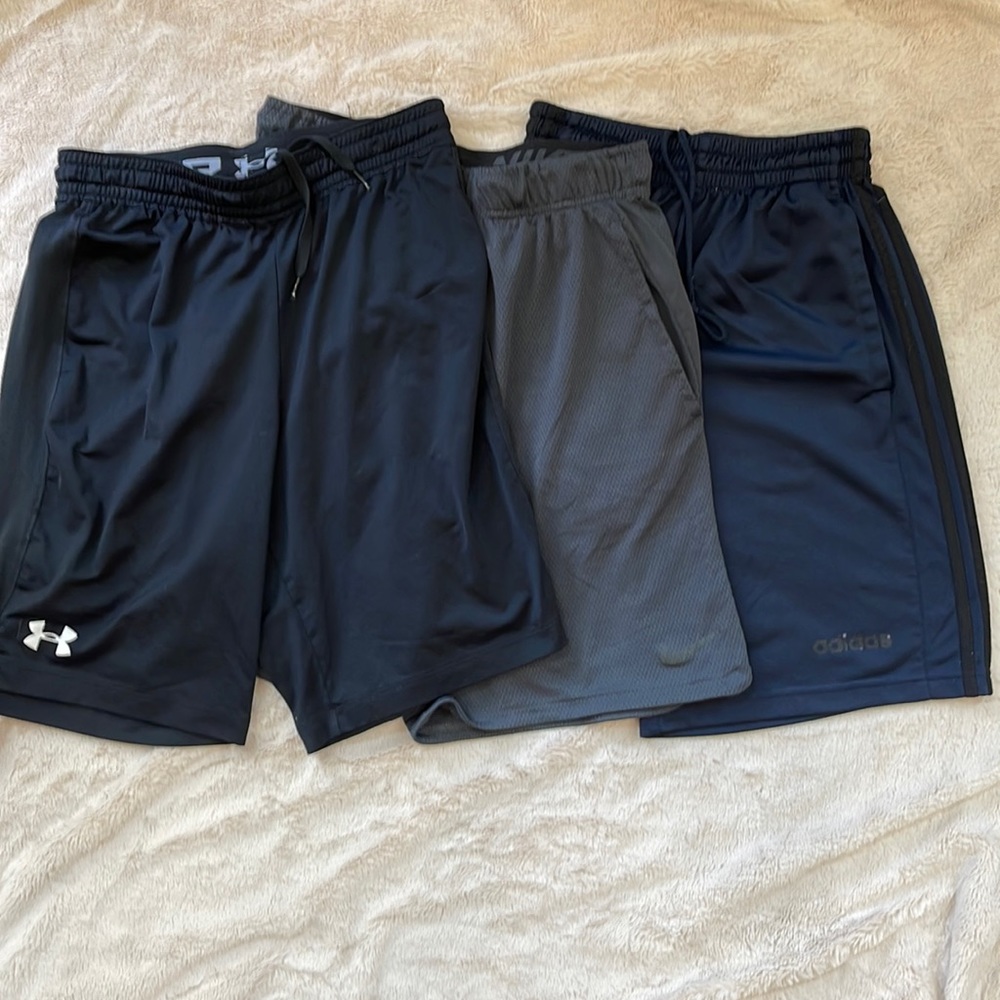 Bundle of Under Armour, Nike & ADIDAS shorts